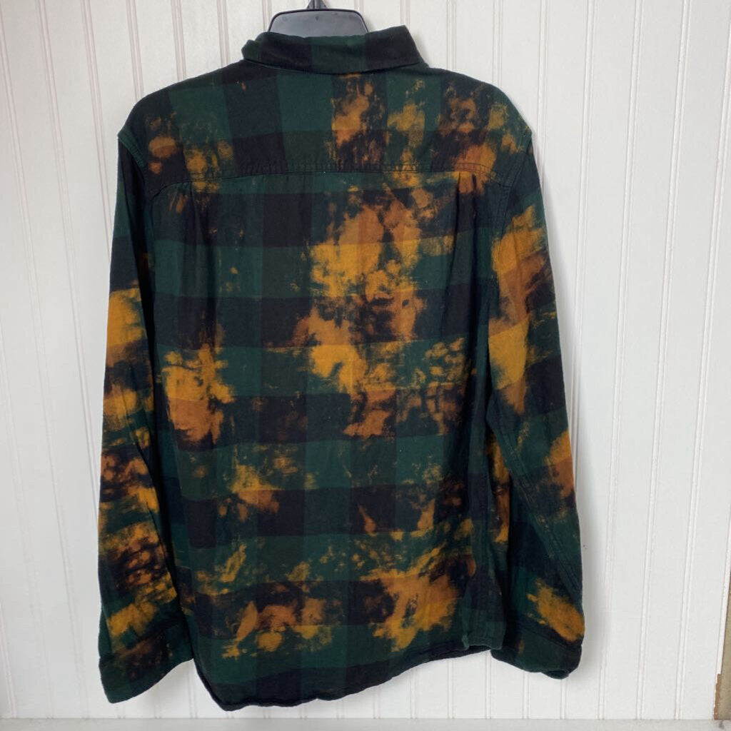 TYE DYE FLANNEL SHIRT