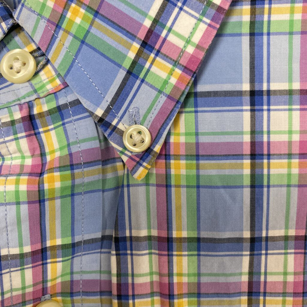 PLAID BUTTON DOWN