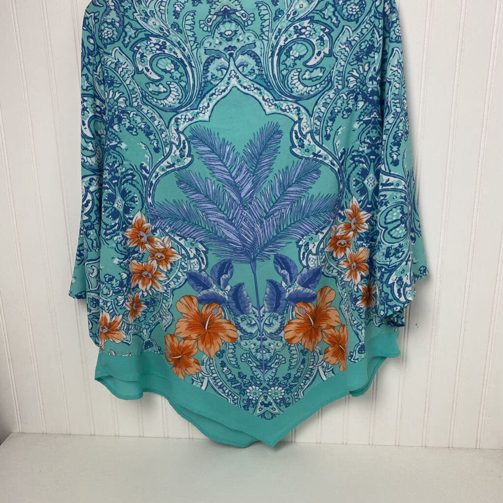 FLORAL LONG SLEEVED