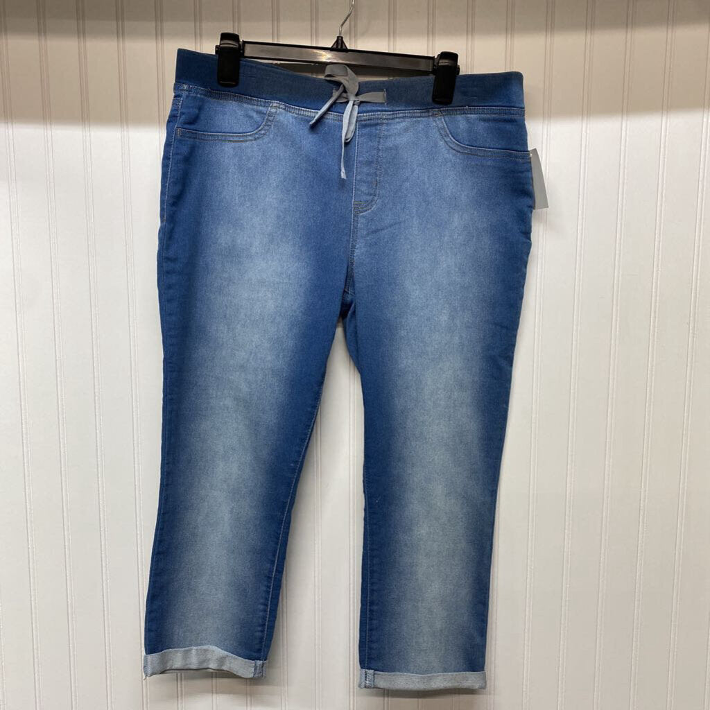 FLAT FRONT JEGGINGS CAPRIS