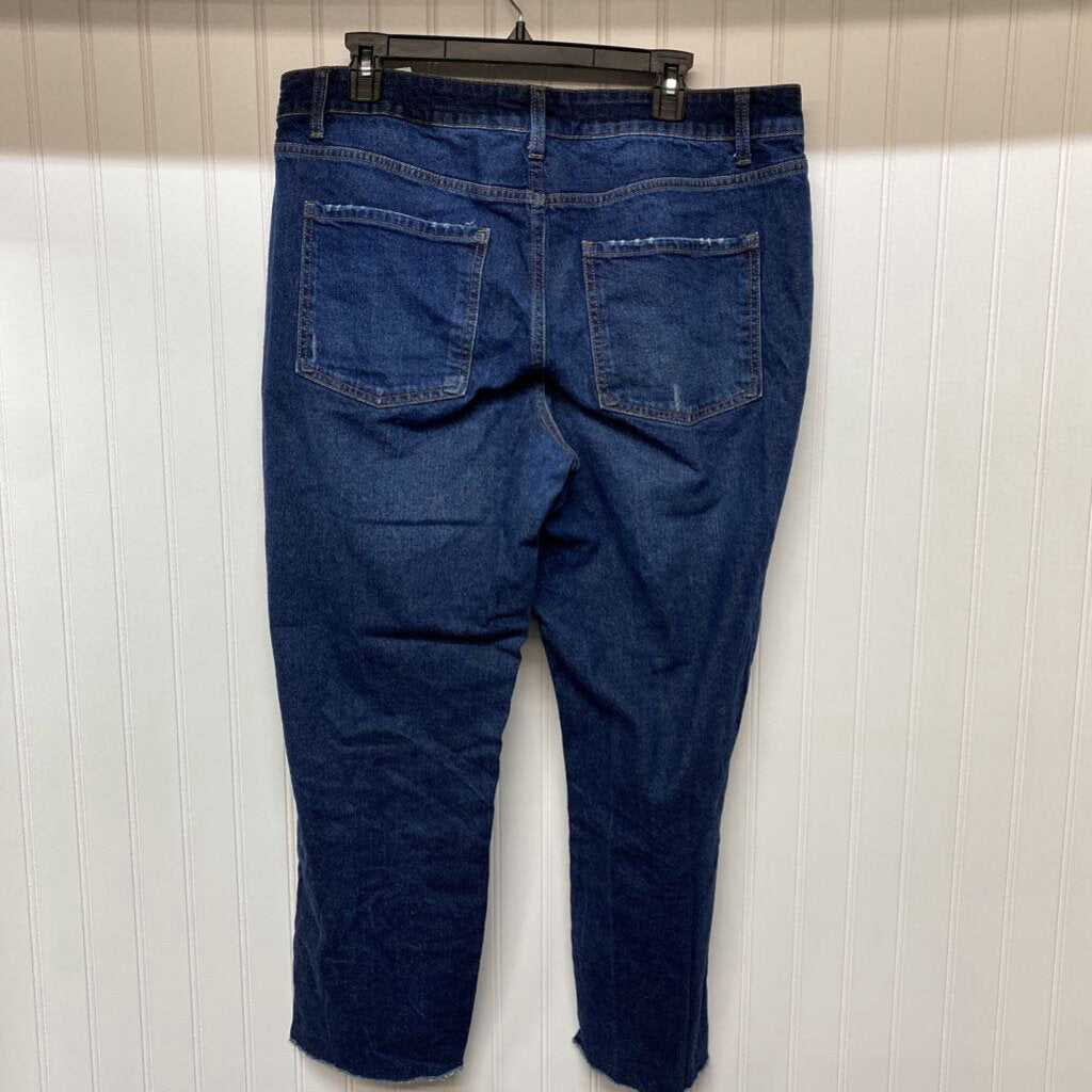 HI RISE DENIM JEANS