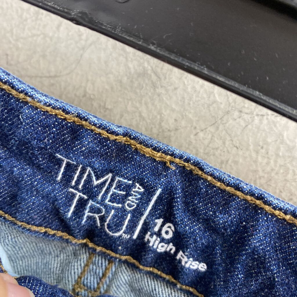 HI RISE DENIM JEANS