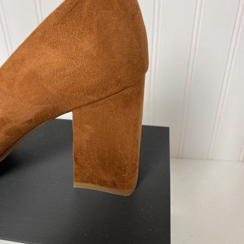 FAUX SUEDE HEELS