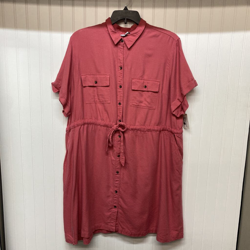 DRAWSTRING SHORT SLEEVED