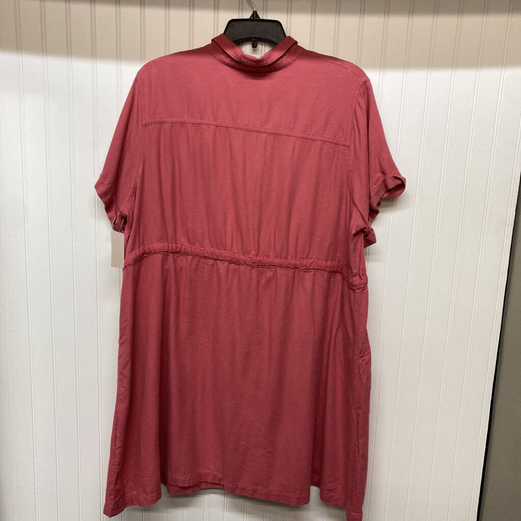 DRAWSTRING SHORT SLEEVED