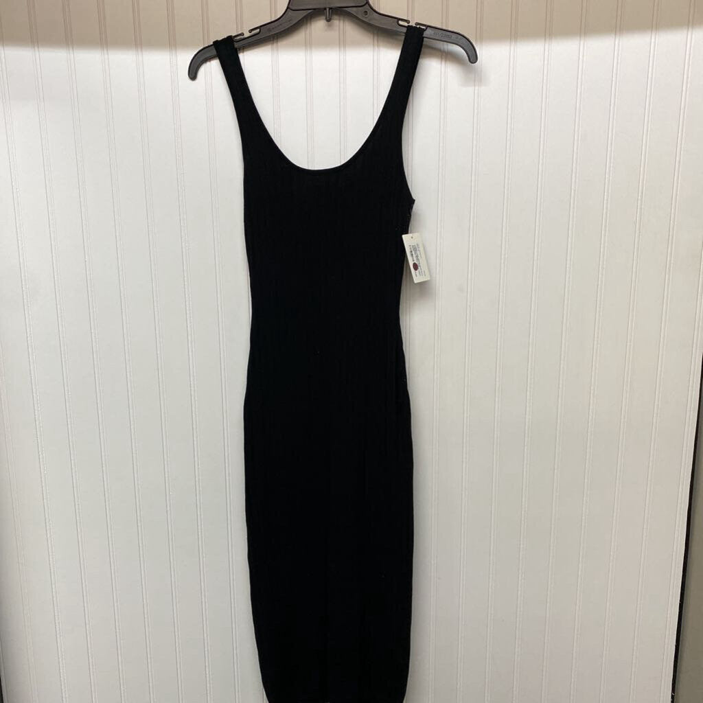RIBBED LONG SUNDRESS