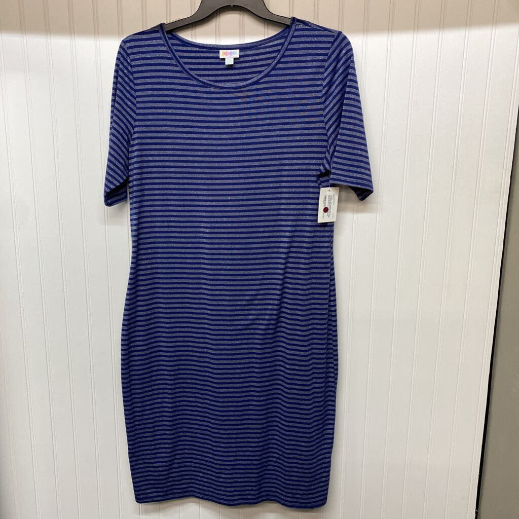 SHORT SLEEVED LONG DRESS