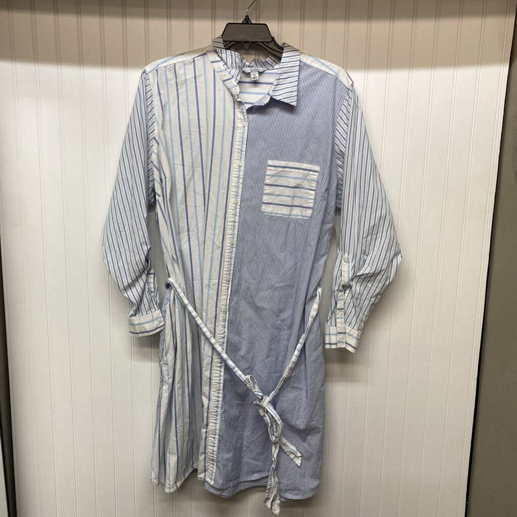 LONG SLEEVED SHIRT DRESS