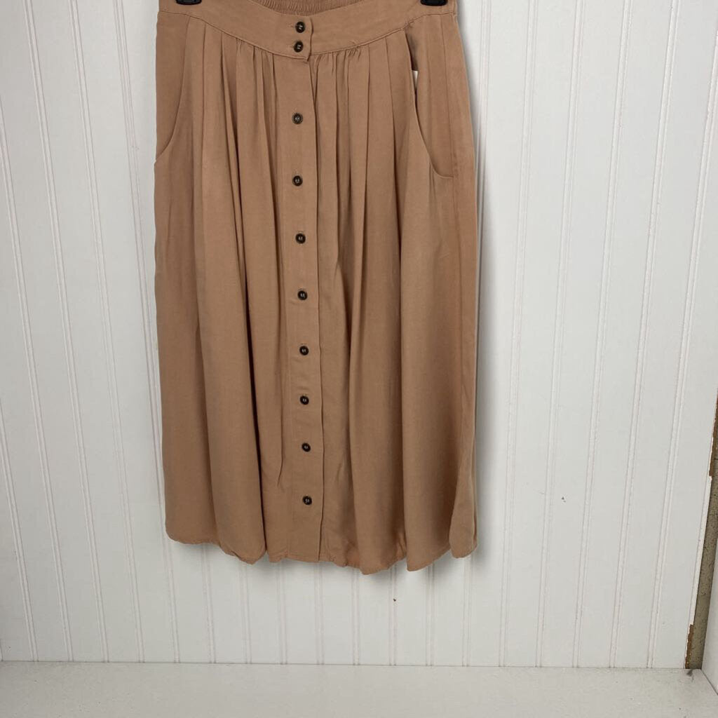 SHORT BUTTON UP SKIRT