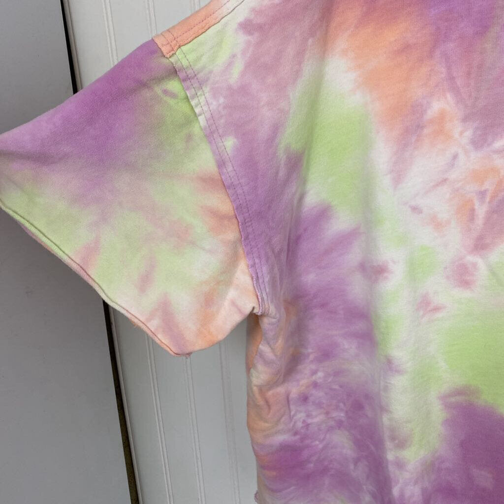 SHORT SLEEVE TYE DYE TOP