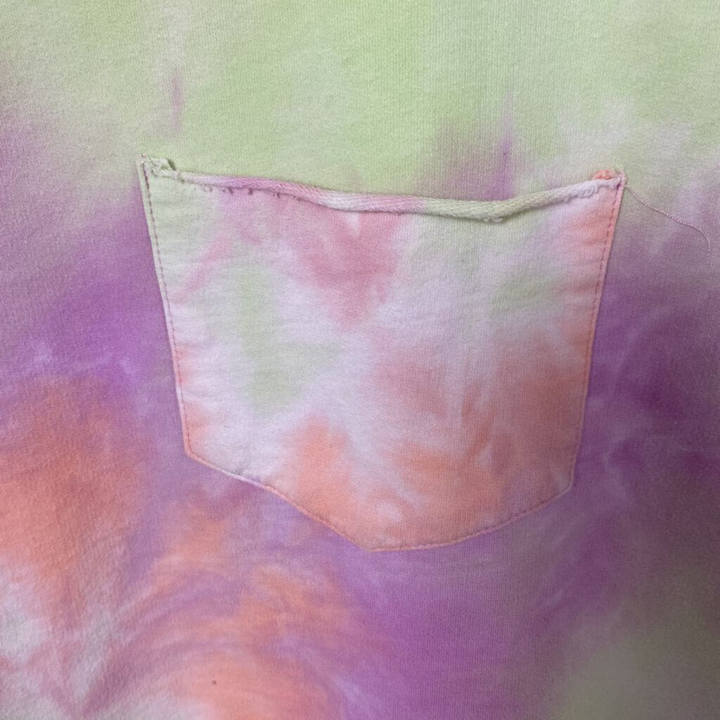 SHORT SLEEVE TYE DYE TOP