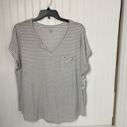 SHORT SLEEVE STRIPED TEE