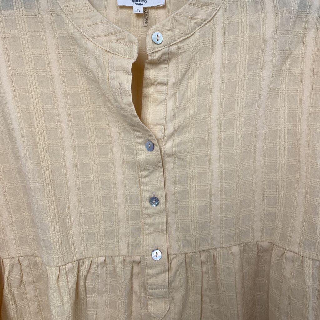 LONG SLEEVE BABY DOLL TOP