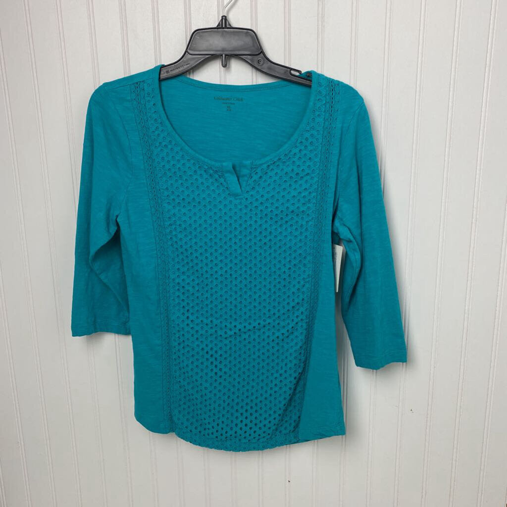 LONG SLEEVE KNIT TOP