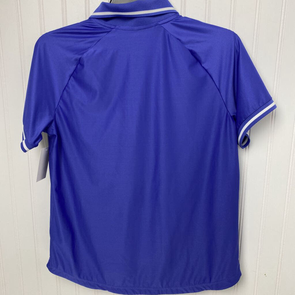 SHORT SLEEVE 1/4 ZIP TOP