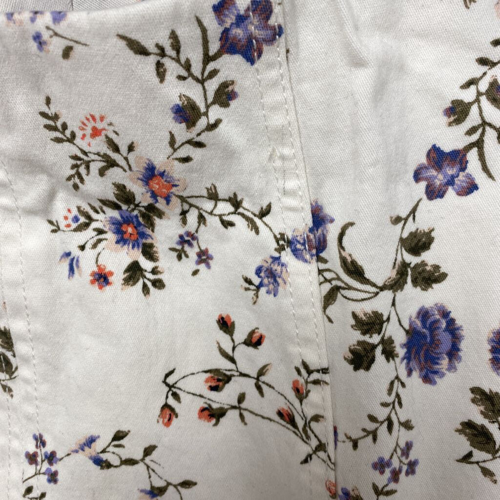 FLORAL PRINT MINI SKIRT
