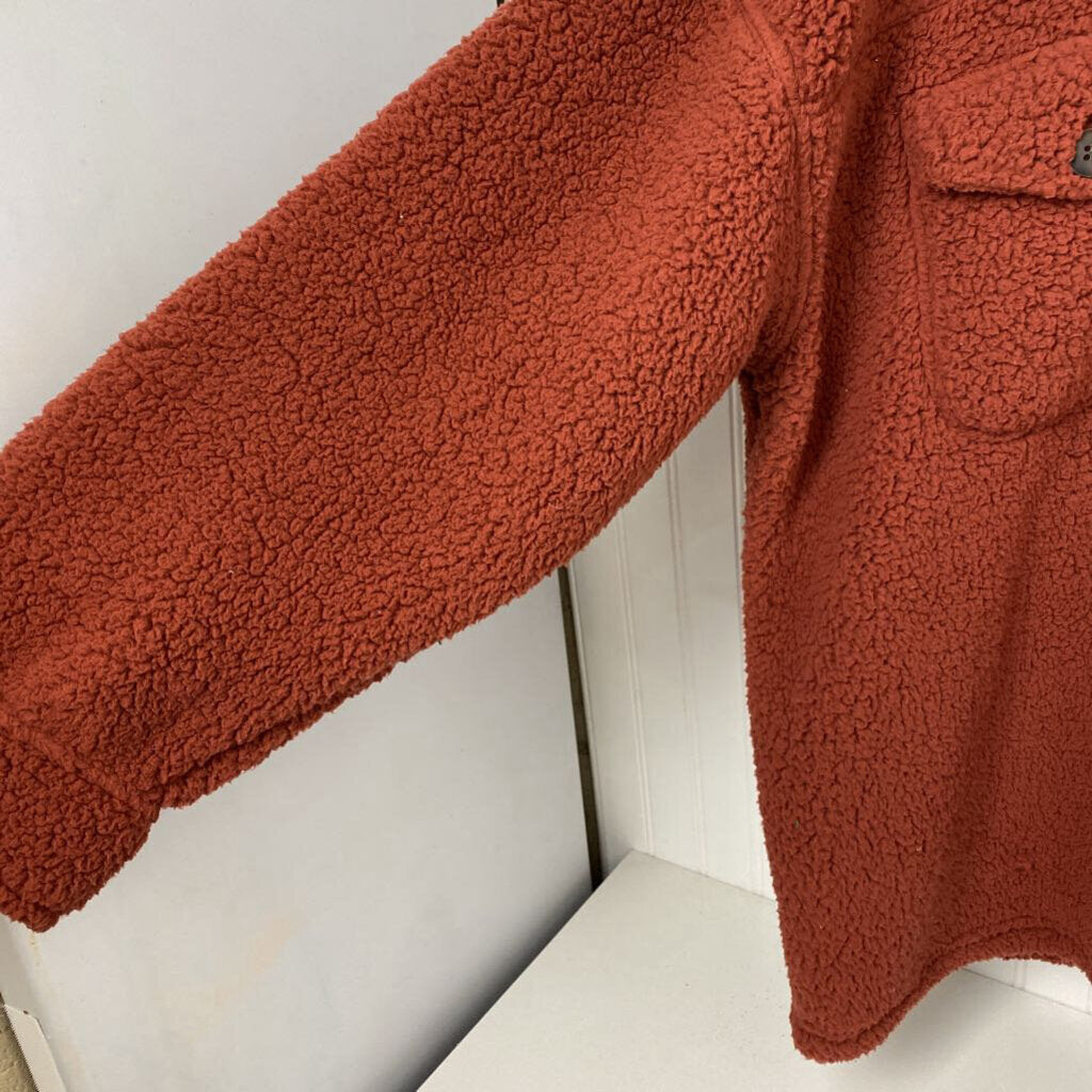 FAUX FUR BUTTON UP JACKET