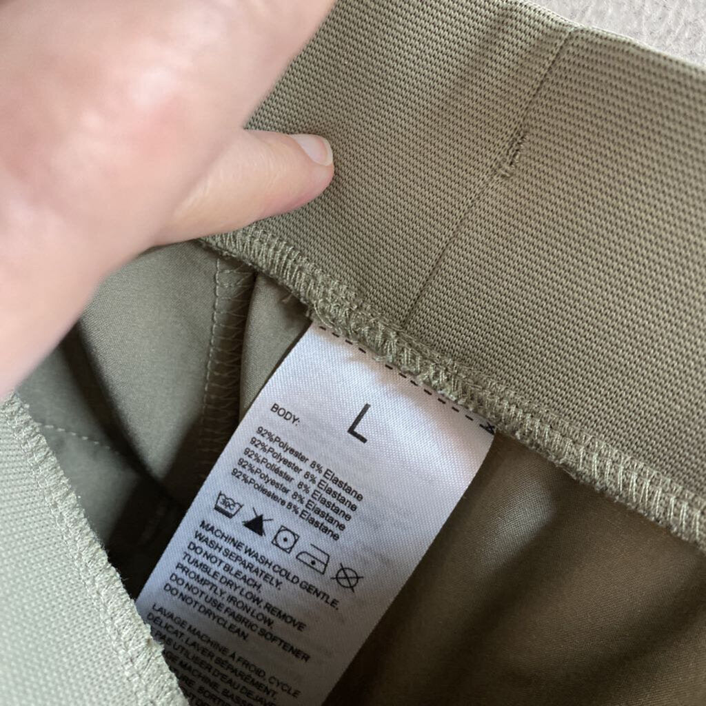 DRAWSTRING WAIST JOGGERS