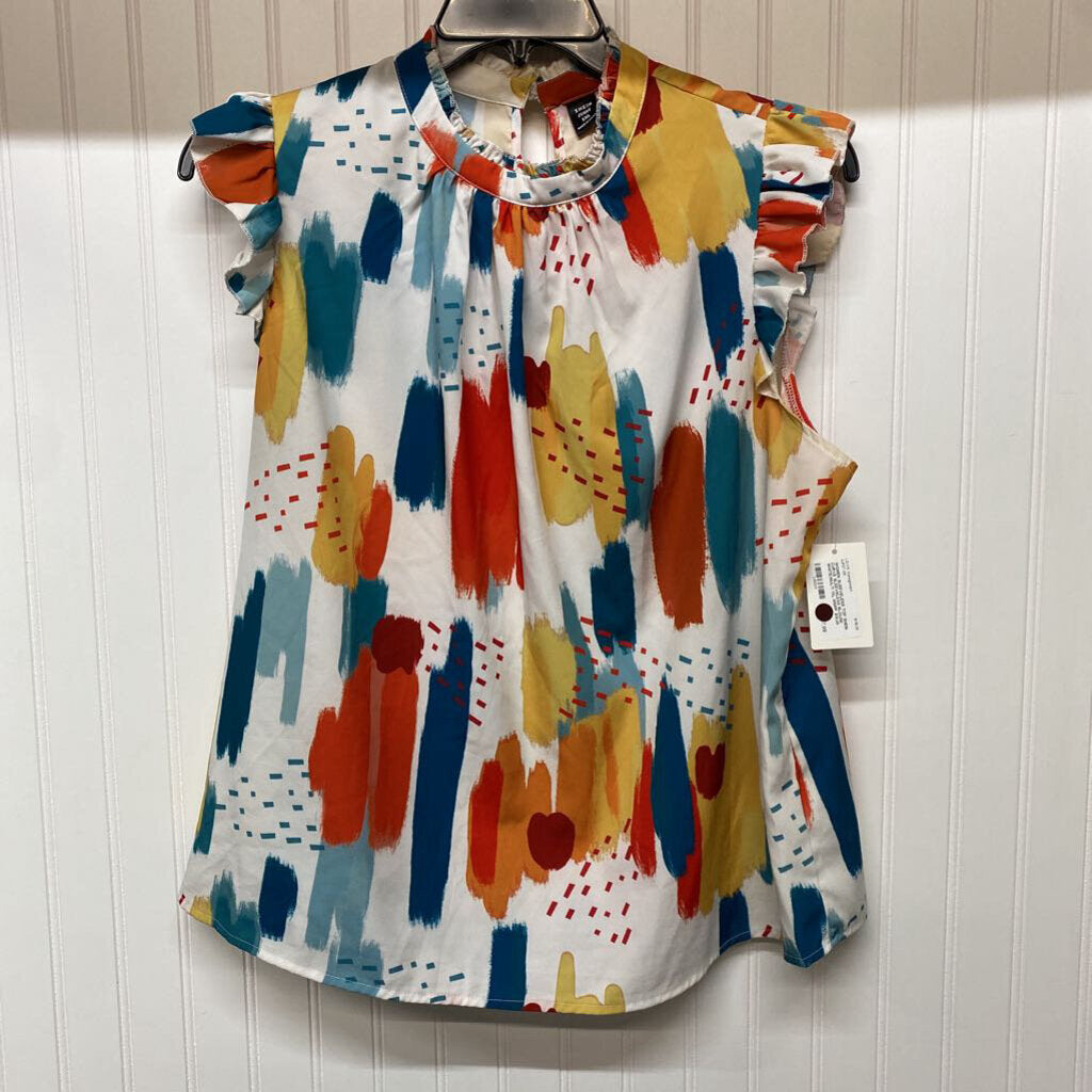 SLEEVELESS BLOUSE