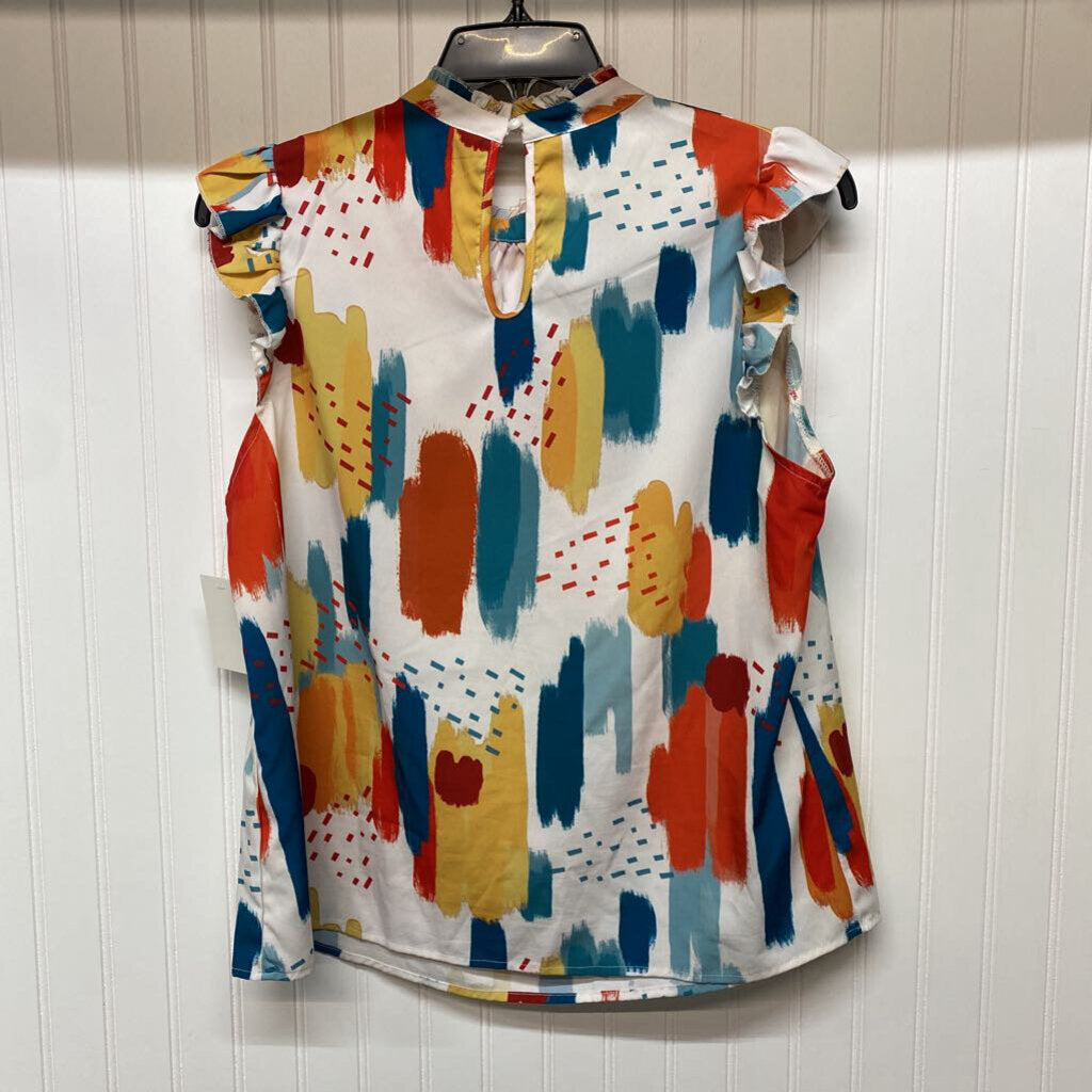 SLEEVELESS BLOUSE