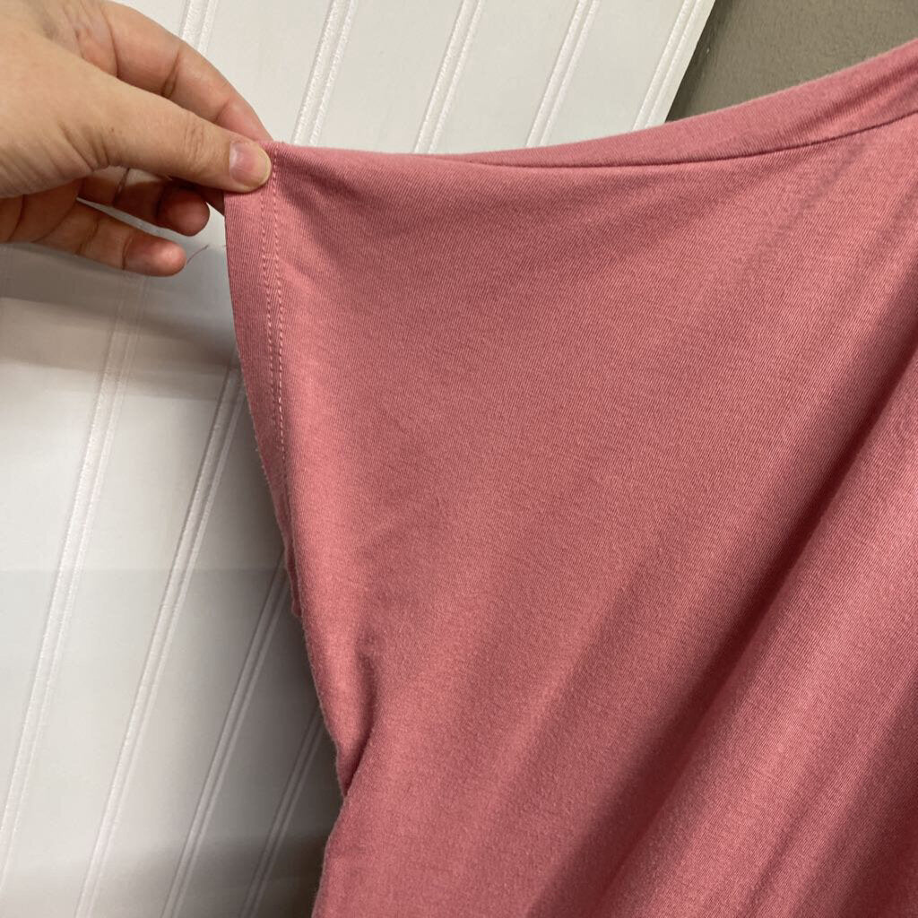 SHORT SLEEVE KNIT TOP
