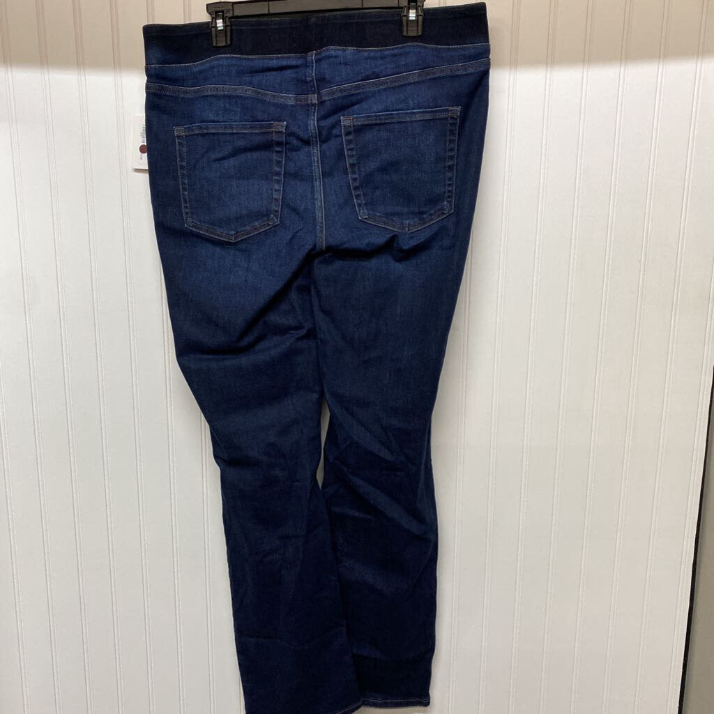 HI RISE BOOTCUT JEANS