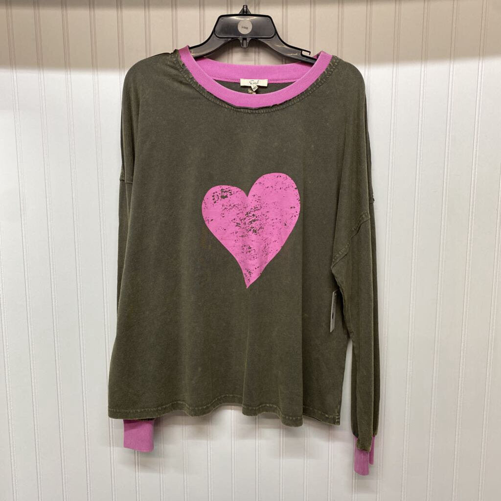 LONG SLEEVE KNIT TOP
