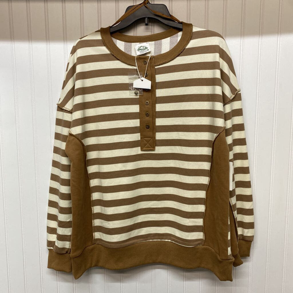 STRIPED SWEATSHIRT