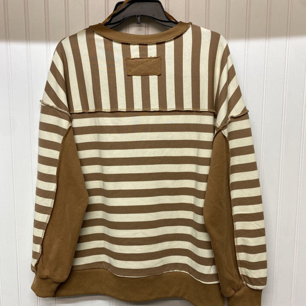 STRIPED SWEATSHIRT