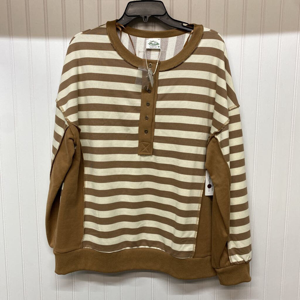 STRIPED SWEATSHIRT