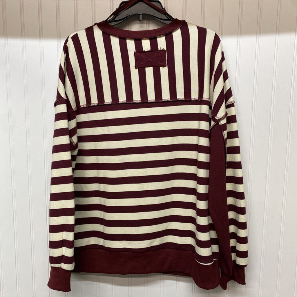 STRIPED SWEATSHIRT