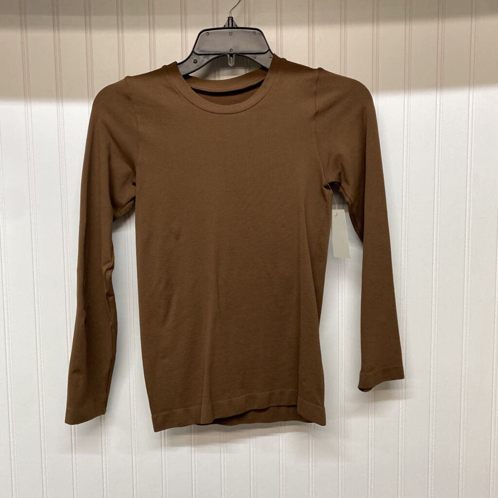 LONG SLEEVE KNIT TOP