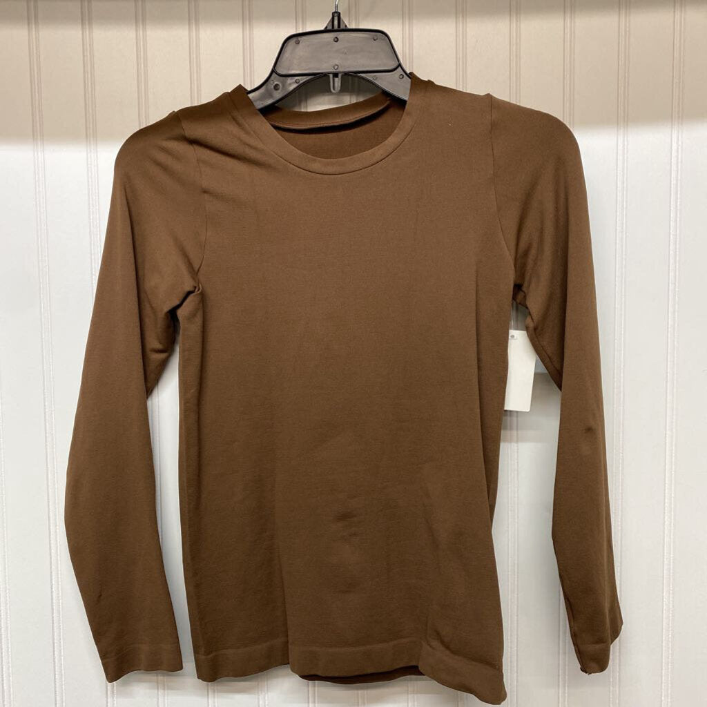 LONG SLEEVE KNIT TOP