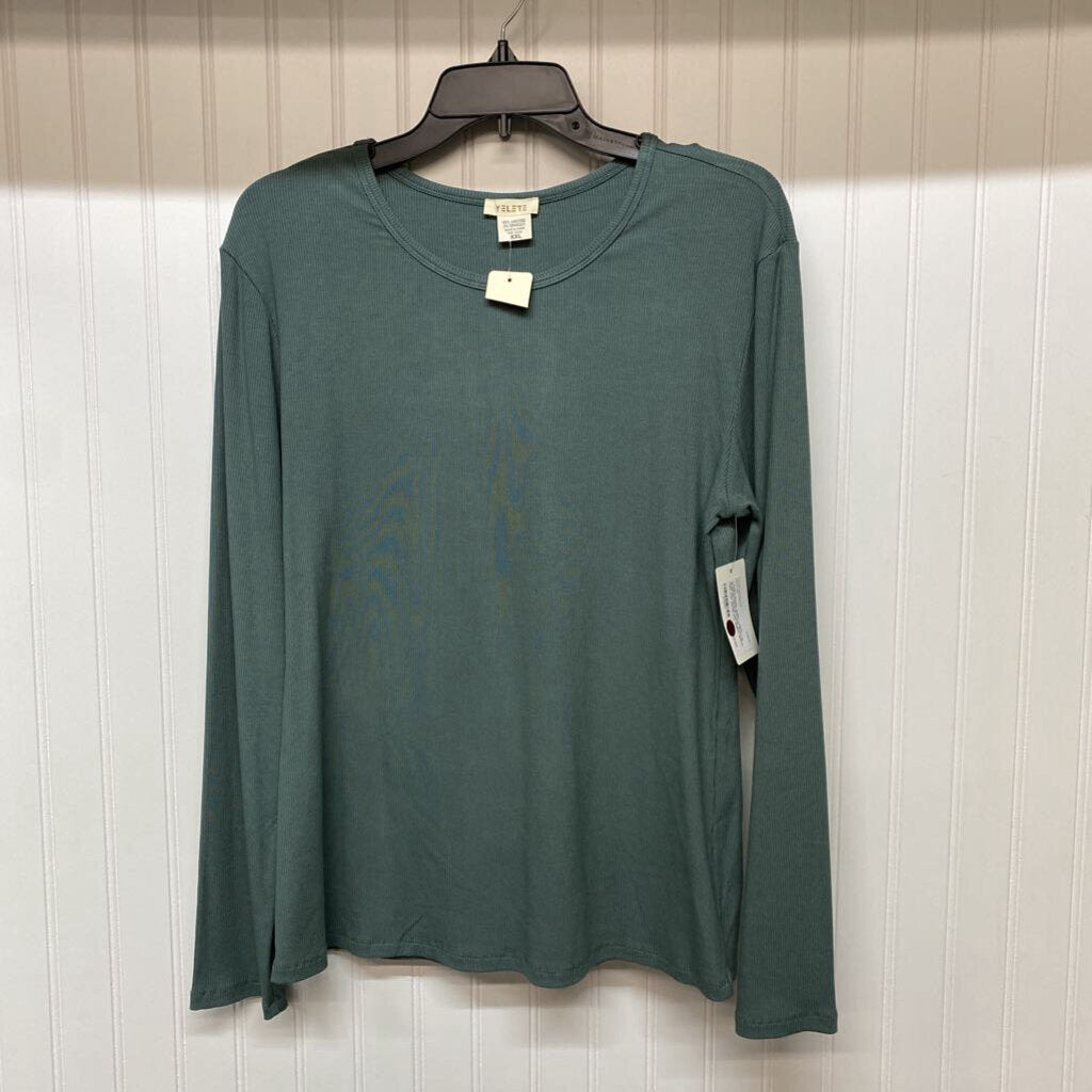 LONG SLEEVE KNIT TOP