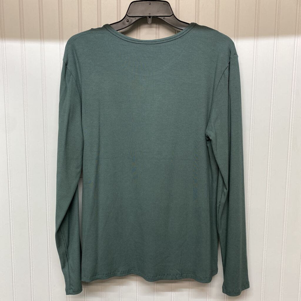 LONG SLEEVE KNIT TOP