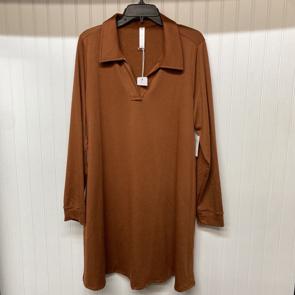 LONG SLEEVE KNIT SHORT DRESS