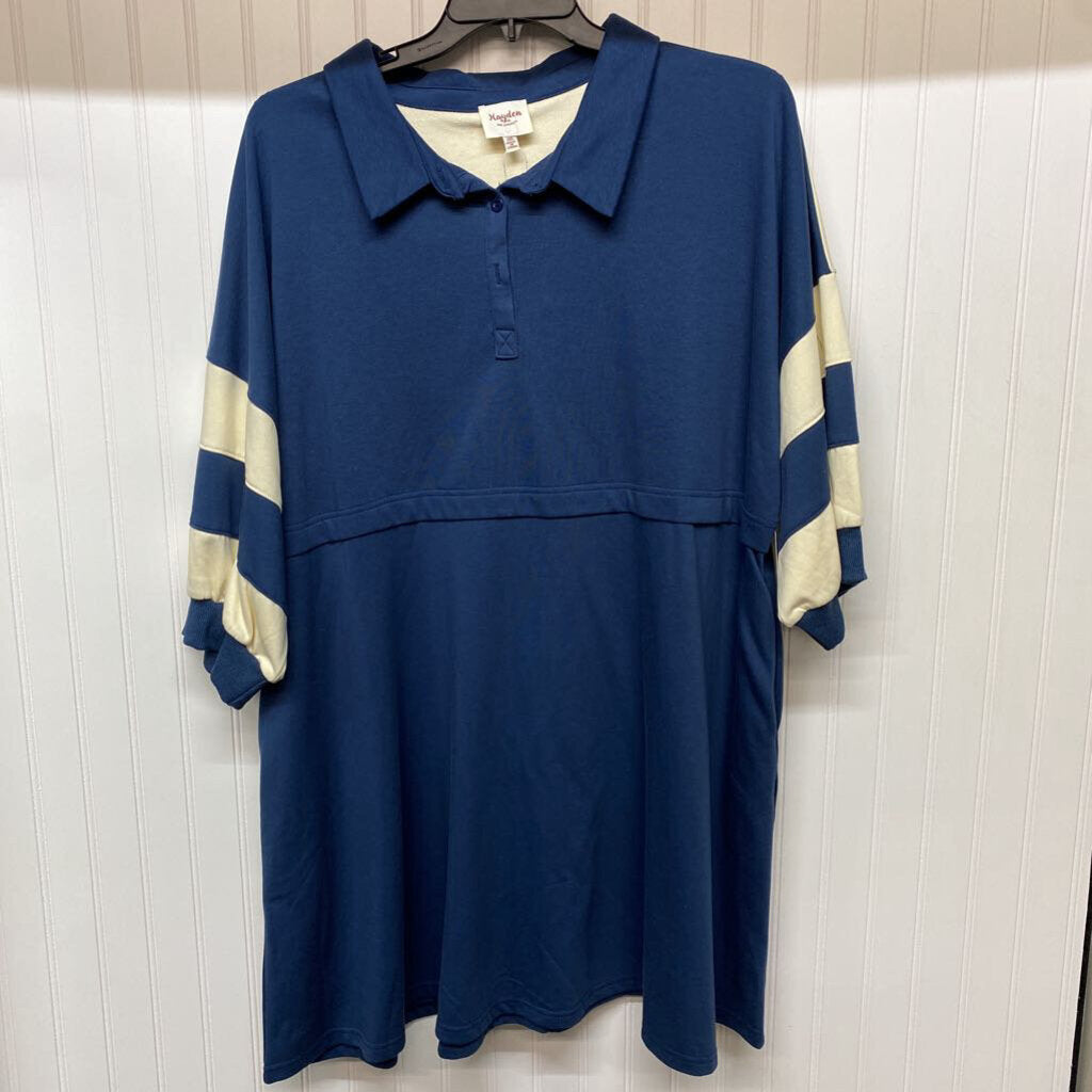 SHORT SLEEVE SHORT DRESS