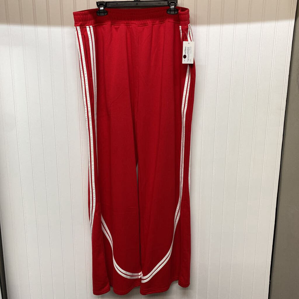 WIDE LEG ATHLETIC PANTS