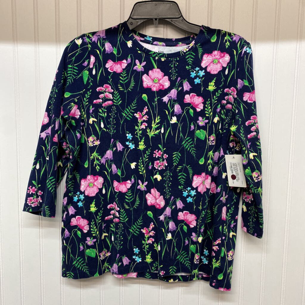 FLORAL LONG SLEEVED