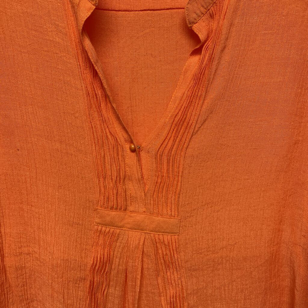 PLEATED LONG SLEEVED TOP