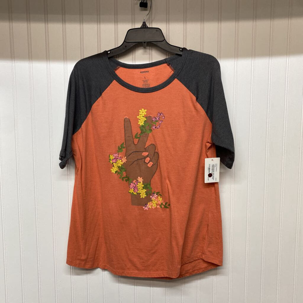 PEACE GRAPHIC TEE