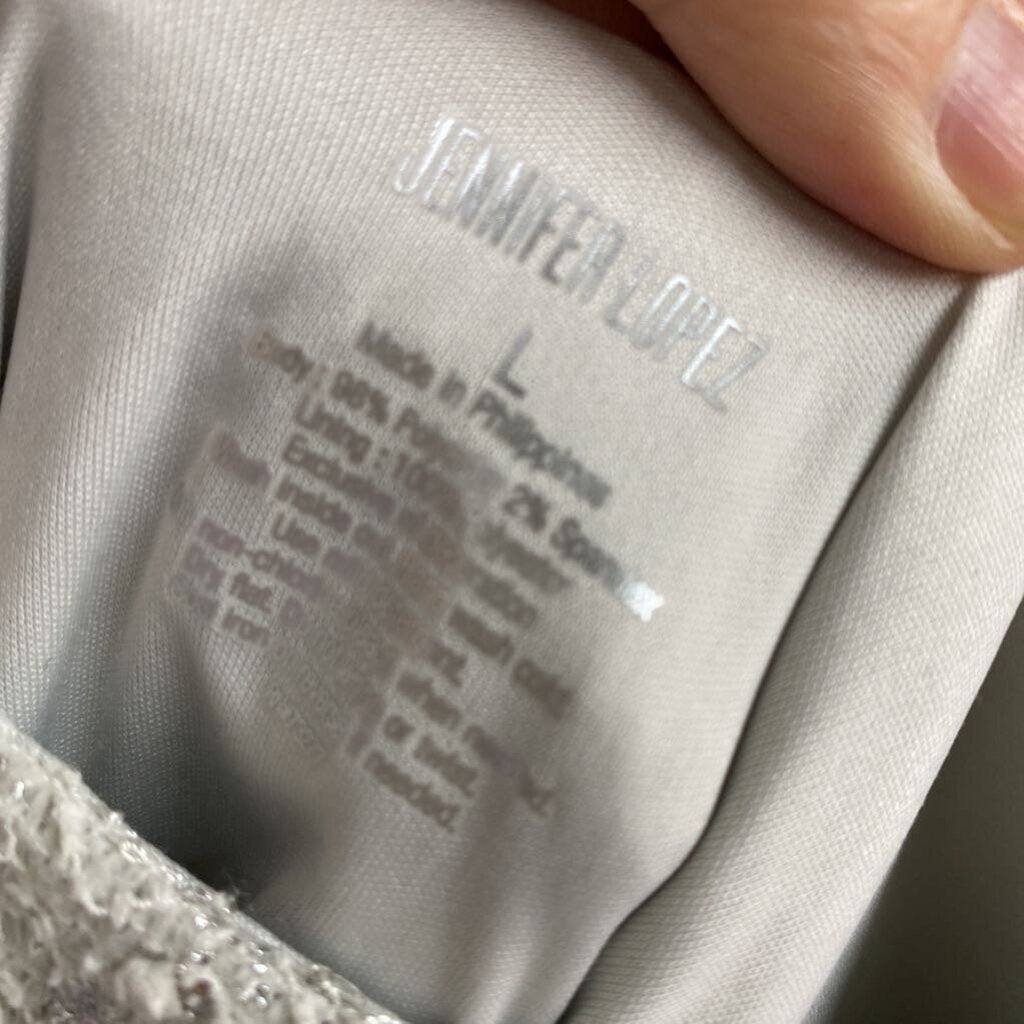 SPARKLY LONG SLEEVED