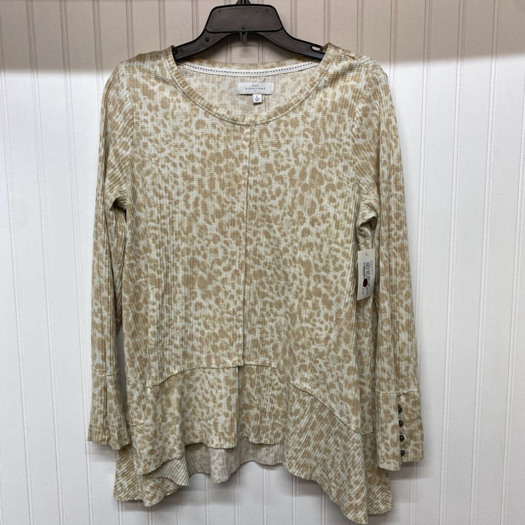 RUFFLE HEM LONG SLEEVED