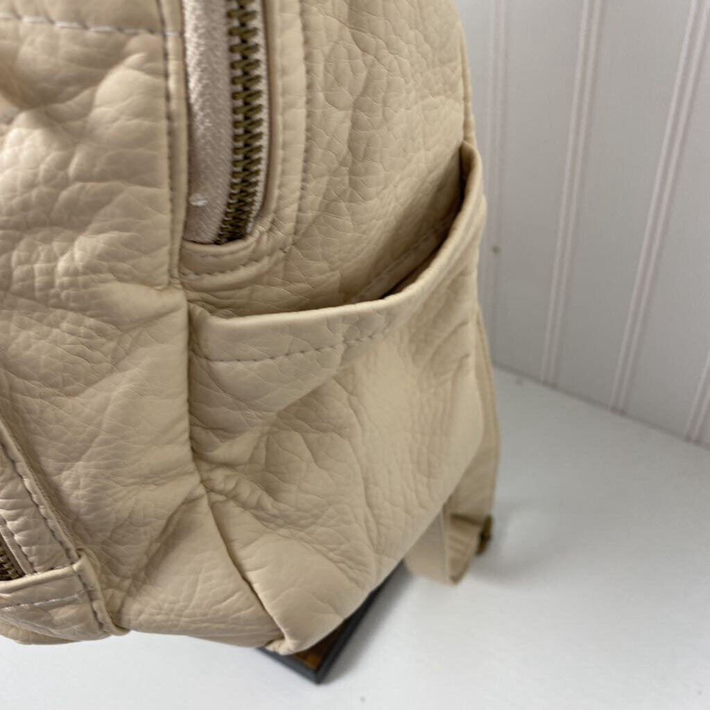 LEATHER BACK PACK PURSE