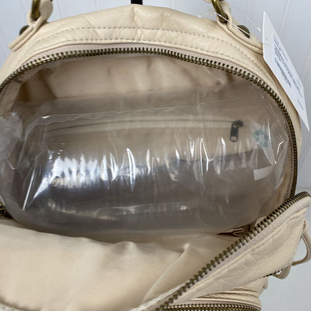 LEATHER BACK PACK PURSE