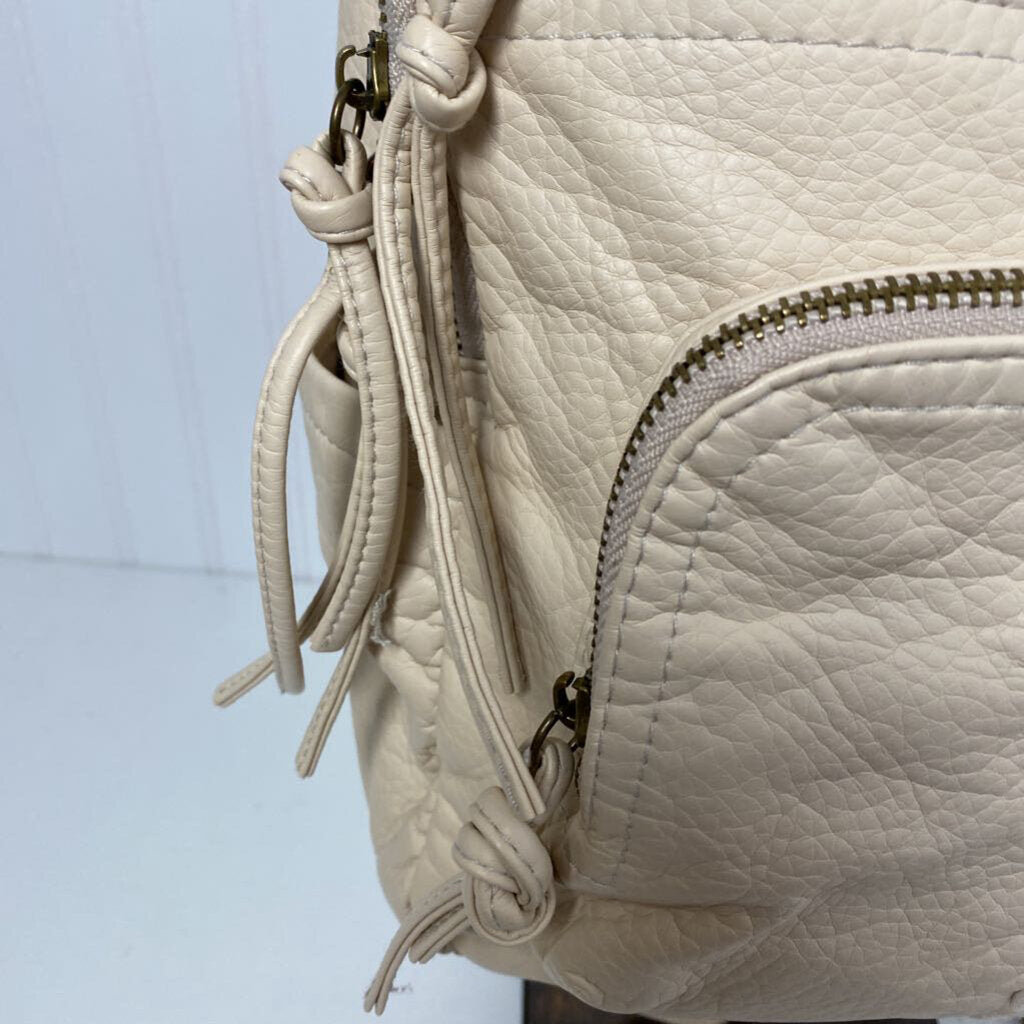 LEATHER BACK PACK PURSE