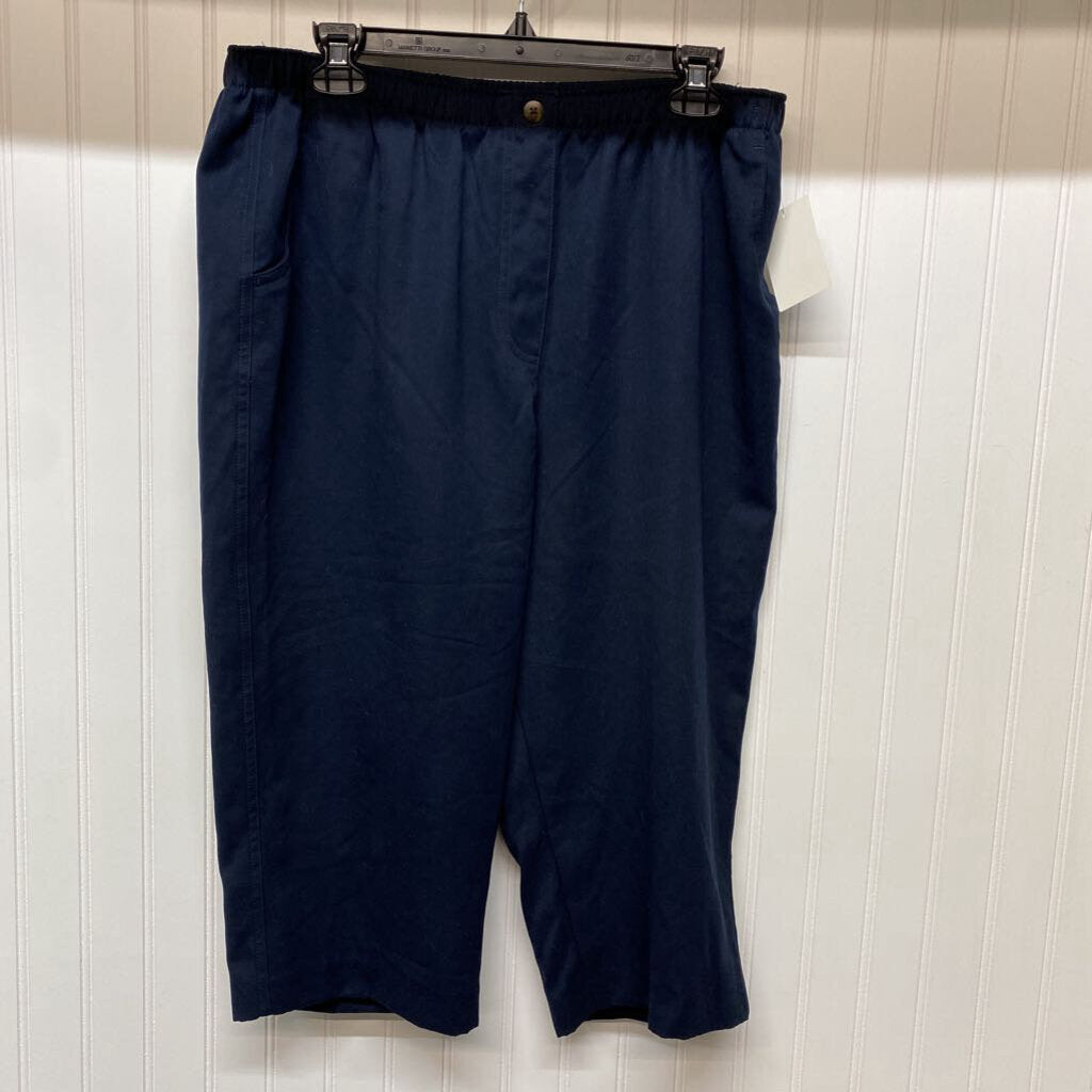 ELASTIC WAIST CAPRI