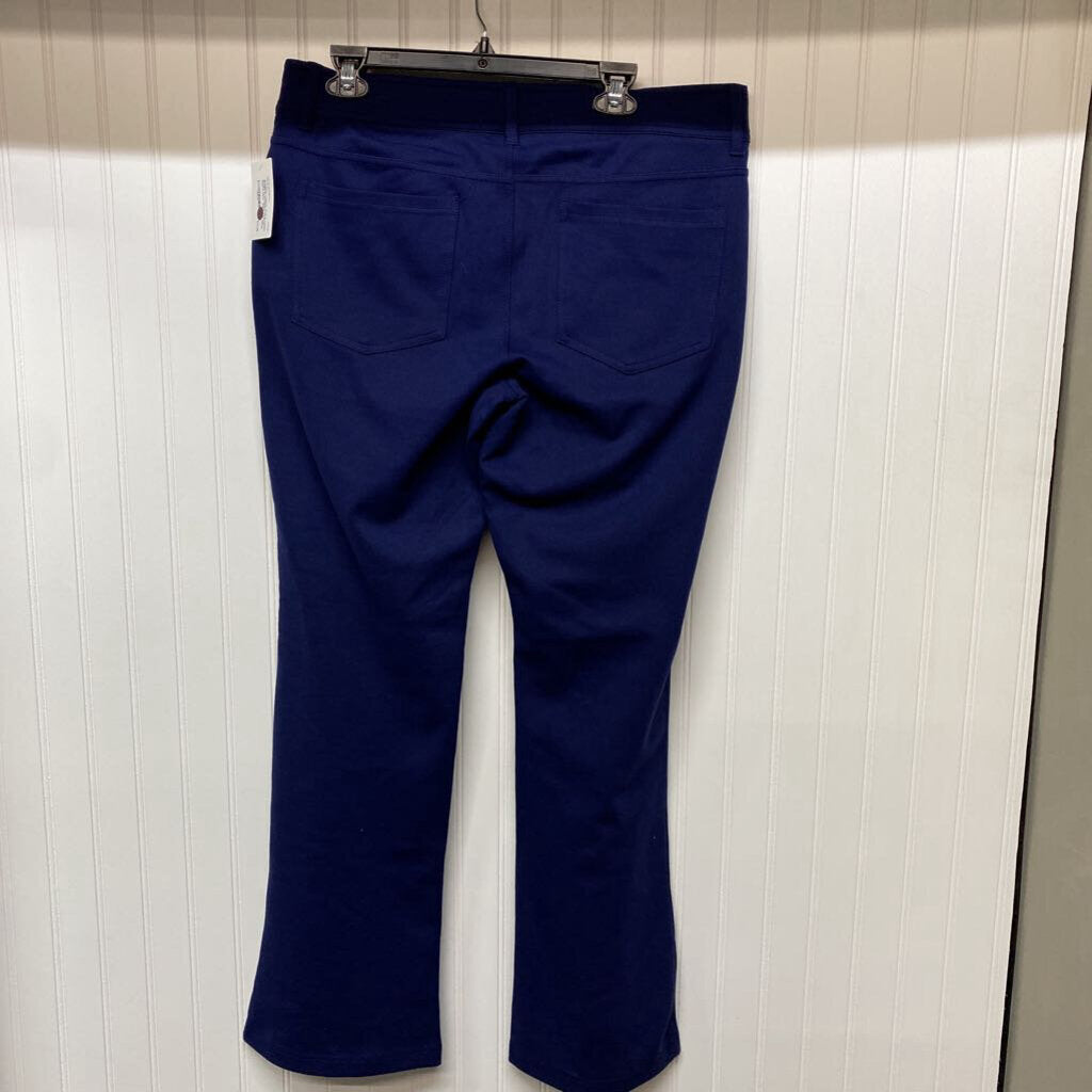 FLAT FRONT CASUAL PANTS