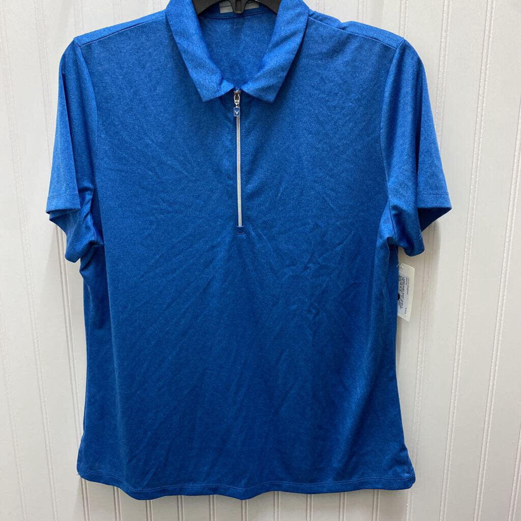 1/4 ZIP SHORT SLEEVED