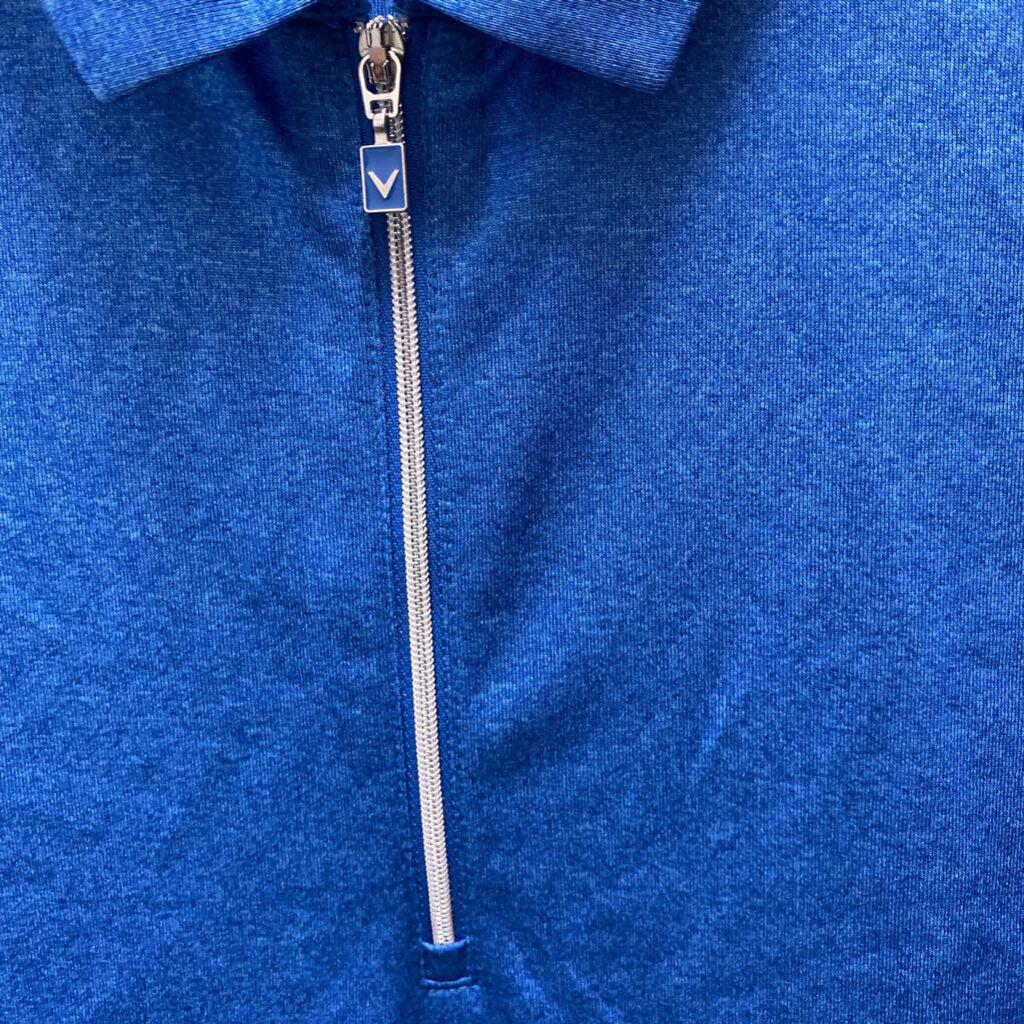 1/4 ZIP SHORT SLEEVED